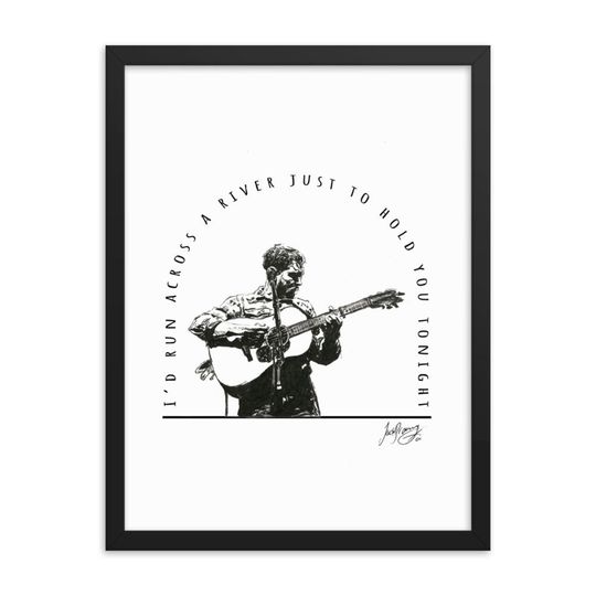 Tyler Childers Lyric Framed Poster