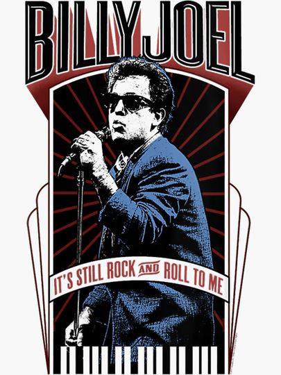 Billy Joel Sticker