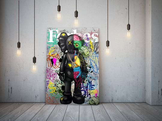 Kaws Poster