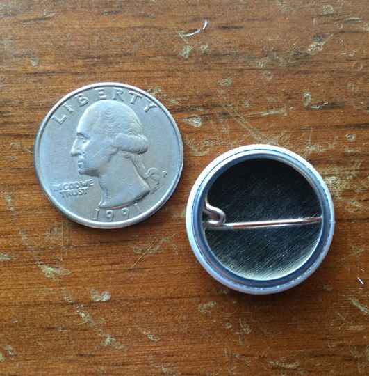 Keith Richards For President Pin Back Button or Magnet, Rolling Stones