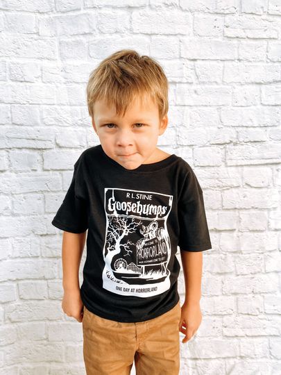 Goosebumps kids tee