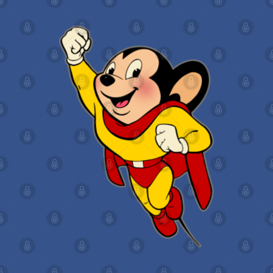 MIGHTY MOUSE - Clean - Robzilla - T-Shirt