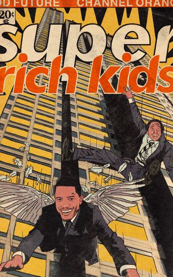 Frank Ocean & Earl Super Rich Kids Comic Book Poster