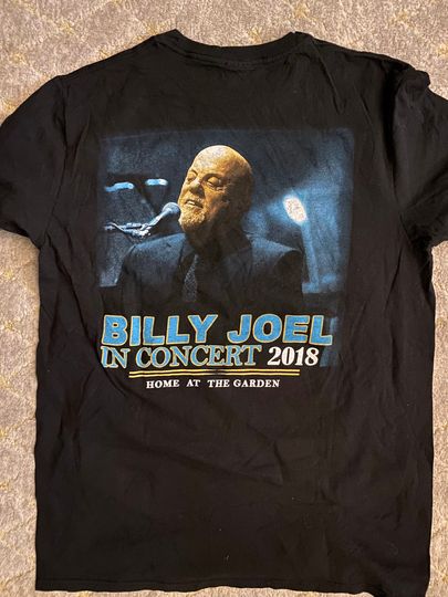 Billy Joel vintage graphic concert tee