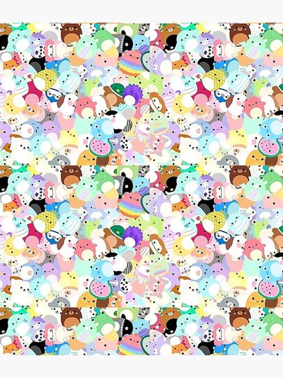 Squishmallows Chaotic Frenzy Cute Squishmallow Backpack