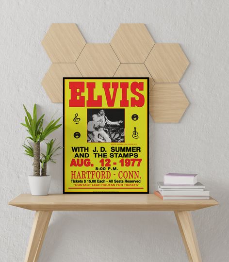 Elvis Presley  Premium Matte Vertical Posters