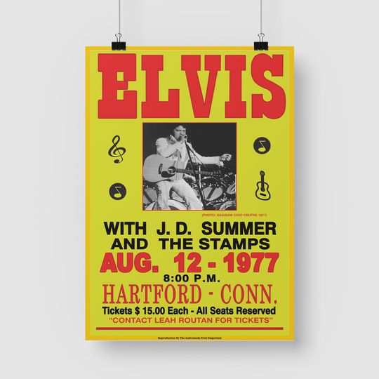 Elvis Presley  Premium Matte Vertical Posters