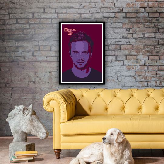 Breaking Bad - Jesse Pinkman Poster | Limited Edition | TV Art Print