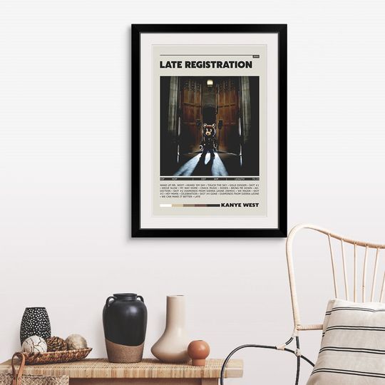 Kanye West Late Registration Poster Print | Kanye West Poster