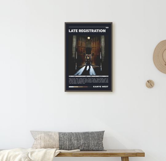 Kanye West Late Registration Poster Print | Kanye West Poster