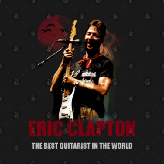 Eric Clapton - Guitarist - T-Shirt