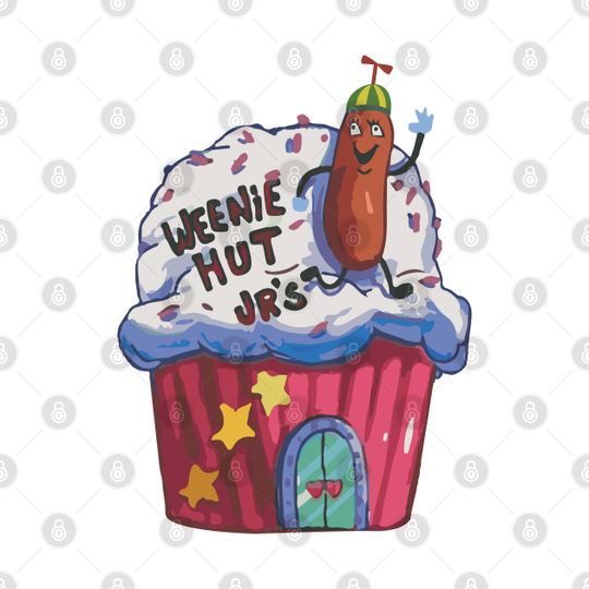 Weenie Hut Jr - Spongebob - T-Shirt