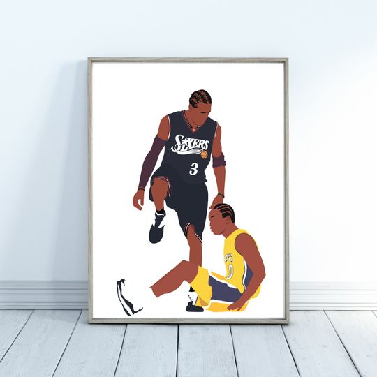 Allen Iverson Step Over Poster