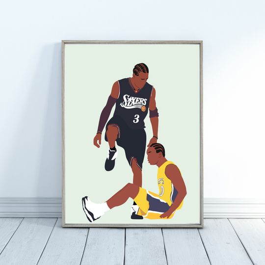 Allen Iverson Step Over Poster