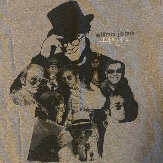 Vintage Elton John shirt