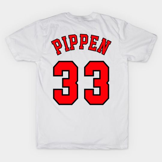 Scottie Pippen Jersey - Scottie Pippen Jersey - T-Shirt