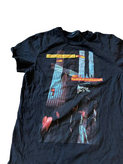 Depeche Mode  black celebration shirt