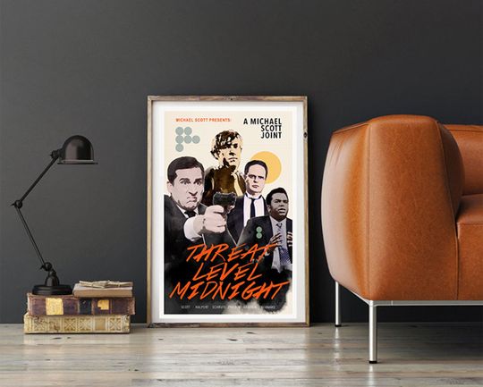 THE OFFICE  Threat Level Midnight Poster