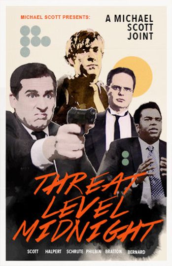 THE OFFICE  Threat Level Midnight Poster