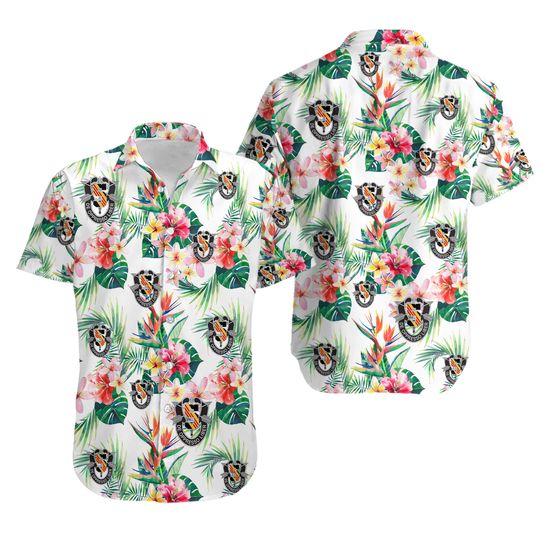 US Army 5th Special Forces Group 5th SFG   De Oppresso Liber Hawaiian Shirt