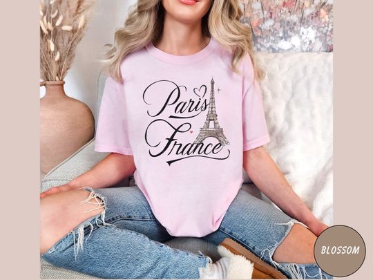 Discover Paris France Shirt,Vacation in Paris, Gift for Travel Lover, Paris Trip Tee, Eiffel Tower Shirt, Europe France Trip