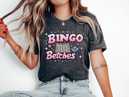 Discover Bingo Squad Shirt, Bingo Game T-Shirt, Bingo Lover, Funny Bingo Player T Shirt, Gift for Bingo Game Lovers, Love Bingo