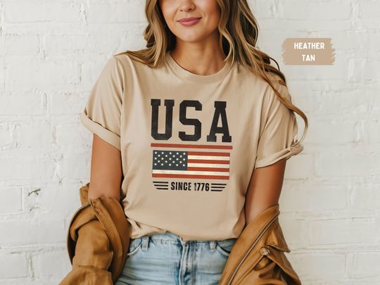 Discover USA Flag Shirt, Vintage 4th of July Shirt, Usa Flag Tee, Usa gifts
