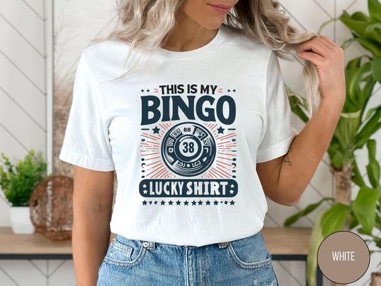 Discover Bingo Lucky Shirt, Bingo Game T-Shirt, Bingo Lover, Funny Bingo Player T Shirt, Bingo Vintage Shirt, Gift for Bingo Game Lover, Bingo Squad