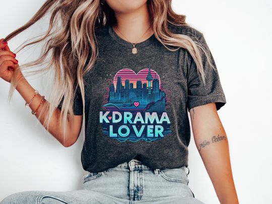 Discover Korean Drama shirt, K-Drama lover shirt, Seoul skyline tee, K Drama Tshirt, Korean shirt KDrama Lover Tee, Korean Lover T Shirt KDrama gifts