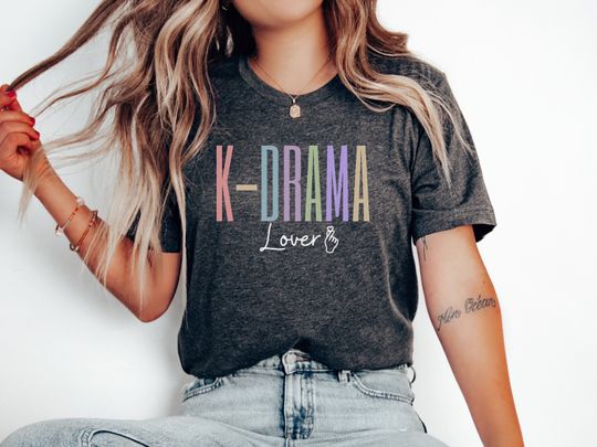 Discover Korean Drama shirt, K Drama Ramen shirt Saranghae shirt K Drama Tshirt Korean shirt KDrama Lover Tee Korean Lover Shirt KDrama K-Drama mom