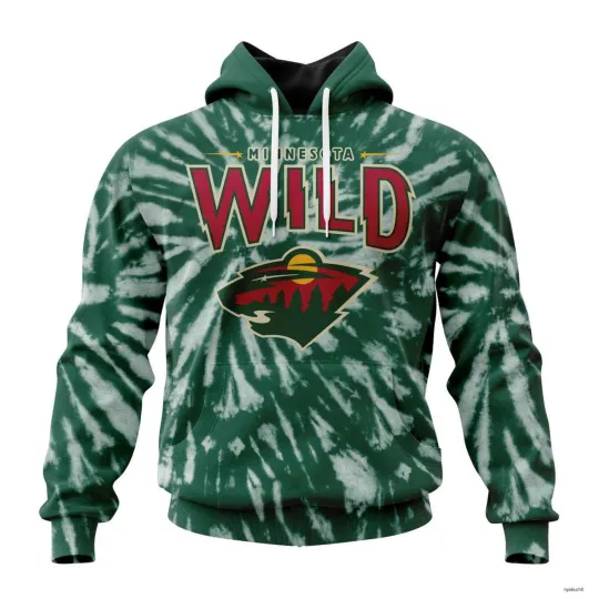 Discover Personalize Minnesota Wild Hoodie Special Retro Vintage Tie – Dye Christmas Gift