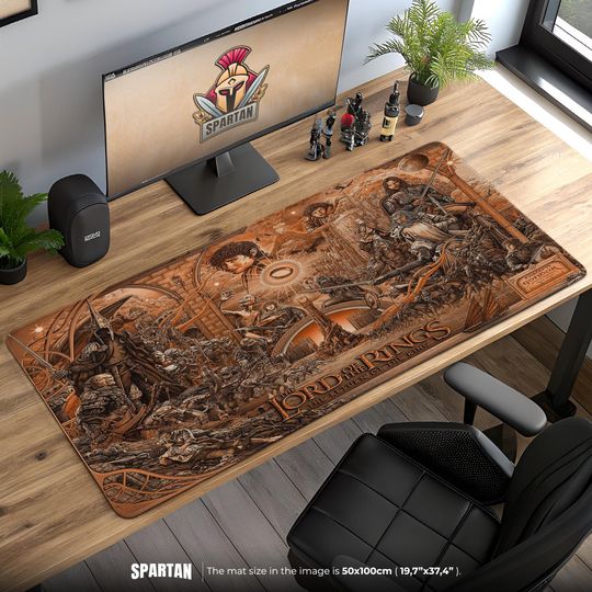 Discover Lord of the Rings Return of the King Mouse Pad - Gondor Mordor Fantasy Desk Mat, LOTR Gaming Mat Gift for Fans