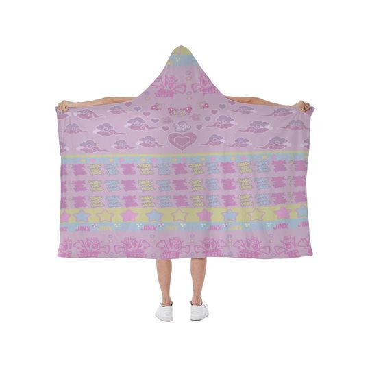 Discover Jinx Hoodie Kawaii Was here Hooded blanket