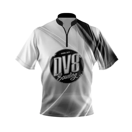 Discover DV8 Wavy Quick Ship CoolWick Sash Zip Bowling Jersey