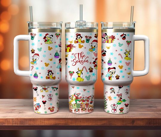 Discover Cartoon Christmas 40oz Tumbler, Cartoon Mouse 40oz , Cartoon Movies Christmas 40oz Tumbler