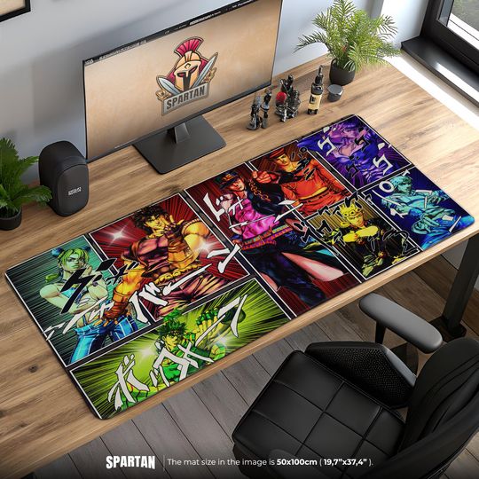 Discover Inuyaasha Anime Mouse Pad with Kagome Bicycle Scene, Desk Mat