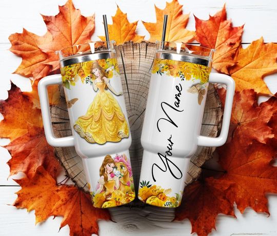 Discover Custom Princess Characters 40oz Tumbler, Cartoon 40oz, Cartoon Movies 40oz Tumbler