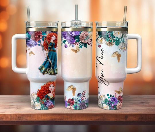 Discover Custom Princess Characters 40oz Tumbler, Cartoon 40oz, Cartoon Movies 40oz Tumbler