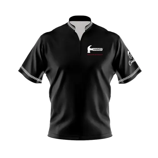 Hammer Vintage Black Z90B Coolwick Bowling Jersey
