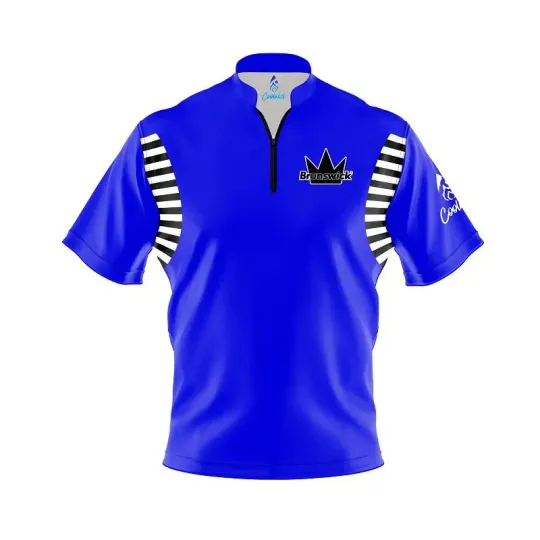 Discover Brunswick Vintage Blue S20BL Coolwick Bowling Jersey