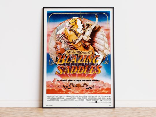 Blazing Saddles - Movie Poster
