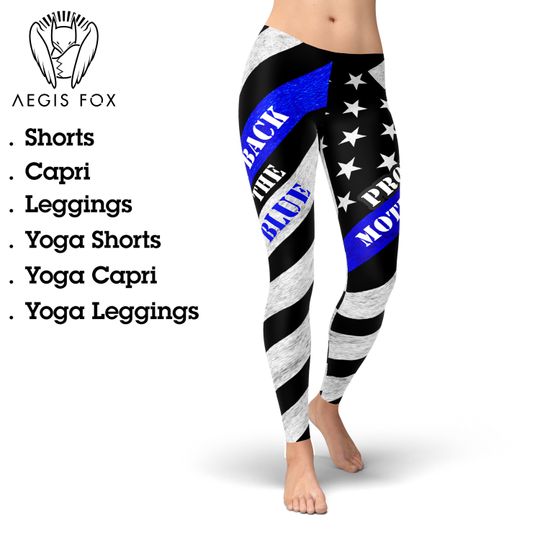 Discover American Flag Yoga Leggings, Patriotic USA Leggings, Gift for Women
