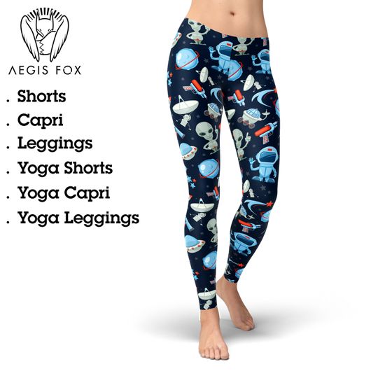 Discover Alien Leggings, Gift for Women