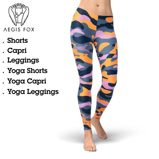 Discover Camo Leggings, Gift for Women