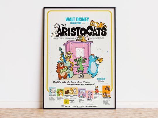 The Aristocats - Movie Poster