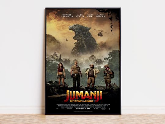 Discover Jumanji - Welcome to the Jungle - Movie Poster
