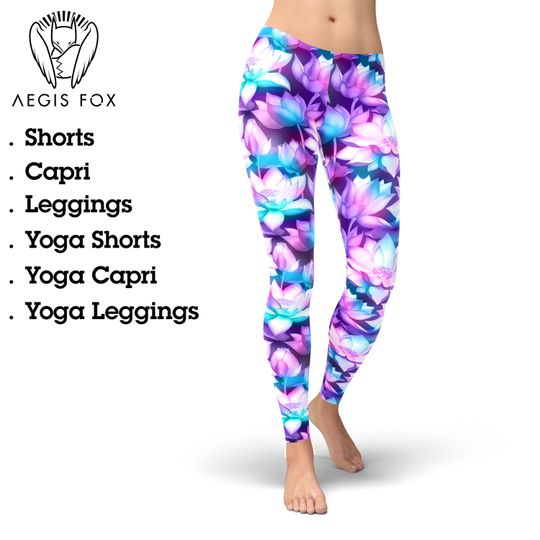 Discover Lotus Leggings, Gift for Women
