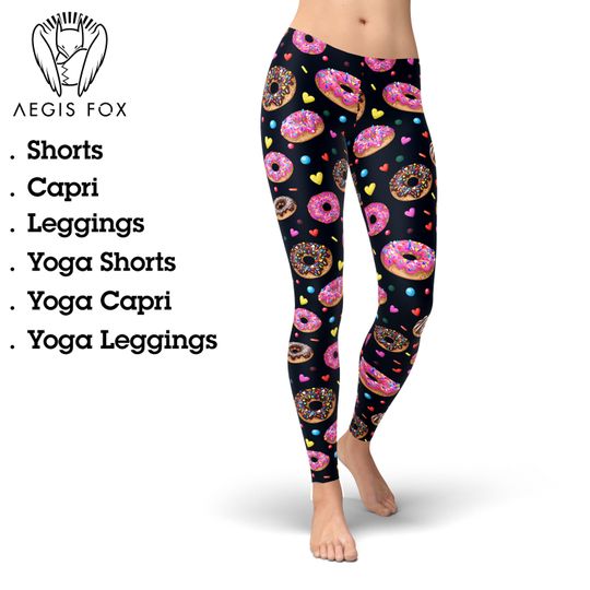 Discover Donut Leggings, Gift for Women