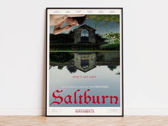 Discover Saltburn - Movie Poster | Digital Download | High Quality Ready To Print