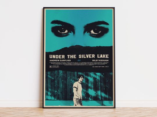 Discover Under the Silver Lake - Movie Poster | Digital Download | High Quality Ready To Print